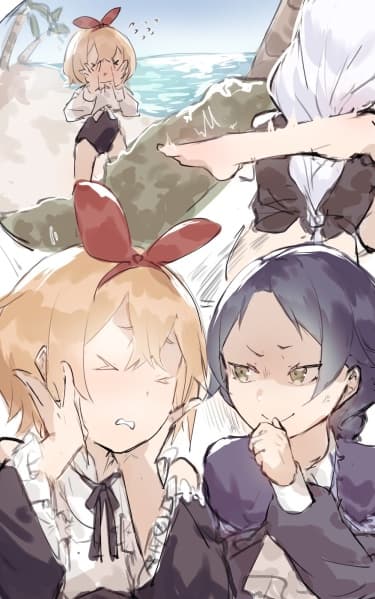 Петра и Мейли x Субару Фута