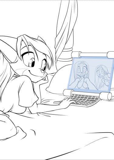 Сюрприз на онлайн-конференции