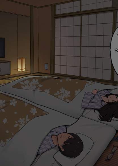Onsenryokan nite Kanojo to Nemurenai Yoru, Anmoku no Ryoukai de Hajimaru Sex